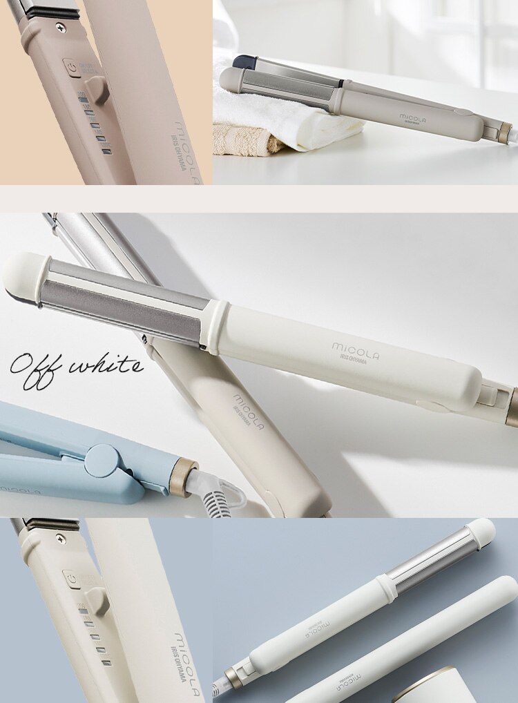 MiCOLA ストレートアイロン スムースケアコーティング 2WAY HIR-MS201-A ブルー11