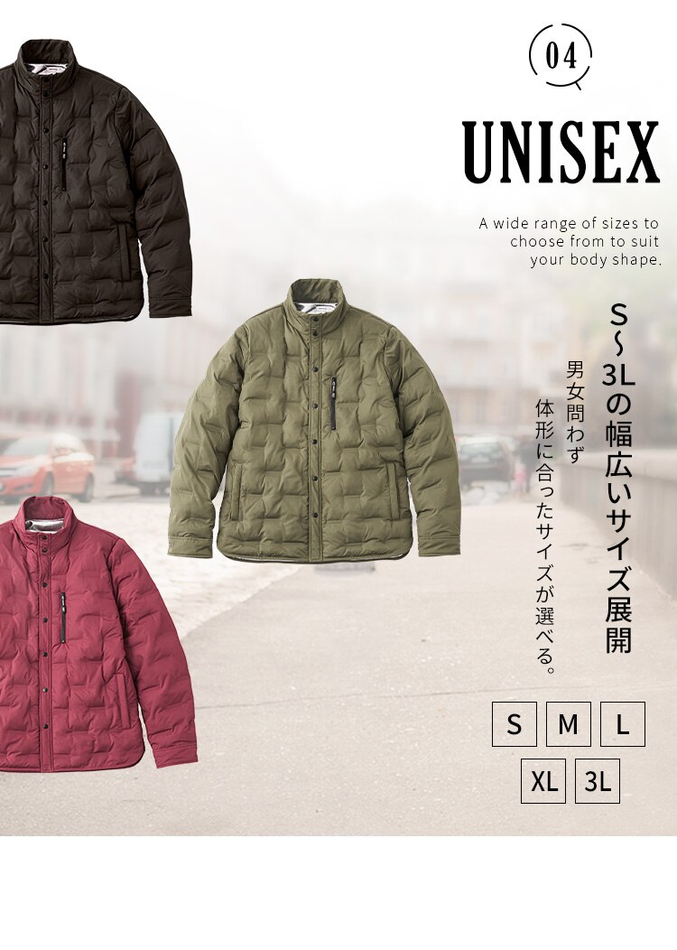 中綿圧着保温ジャケット FC22500-BKS Sサイズ ブラック5