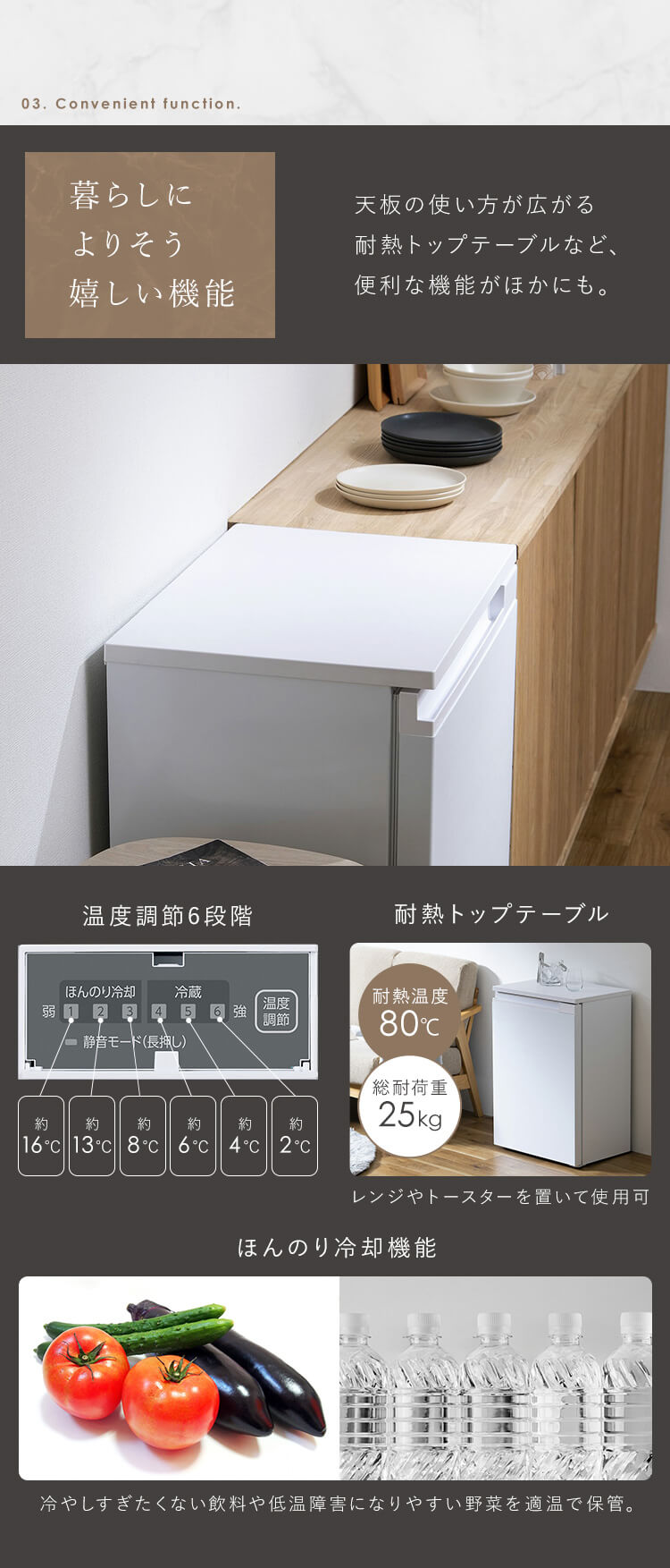 【訳あり】冷蔵庫 66L 奥行スリム 小型 セカンド冷蔵庫 1ドア 奥行き39cm  ホワイト6