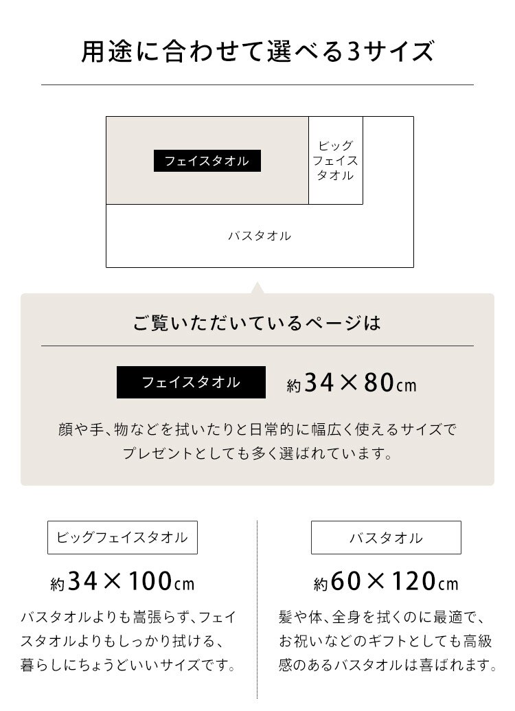【4枚セット】今治製 フェイスタオル FT-2 アイボリー1