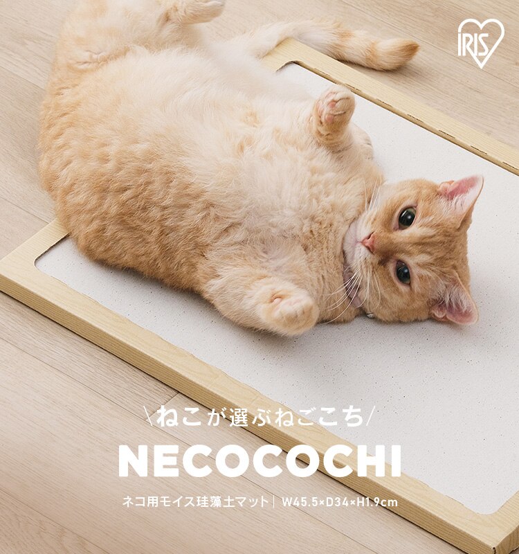 猫用珪藻土マット NECOCOCHI ねここち ナチュラル0