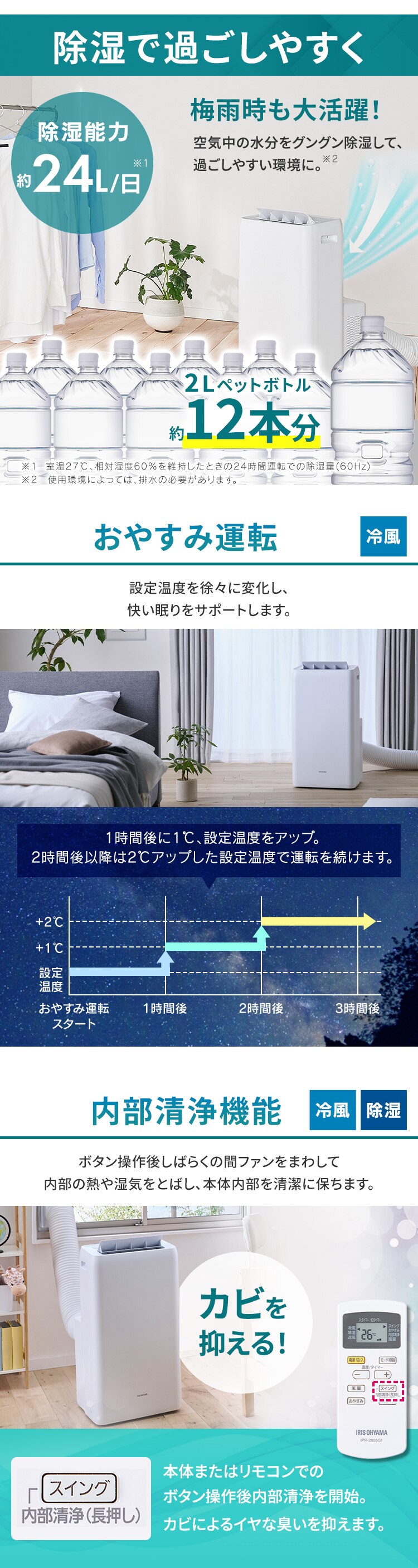 ポータブルクーラー  7〜10畳 工事不要 airwill  IPA-2823G/  8〜12畳  IPA-3523G5