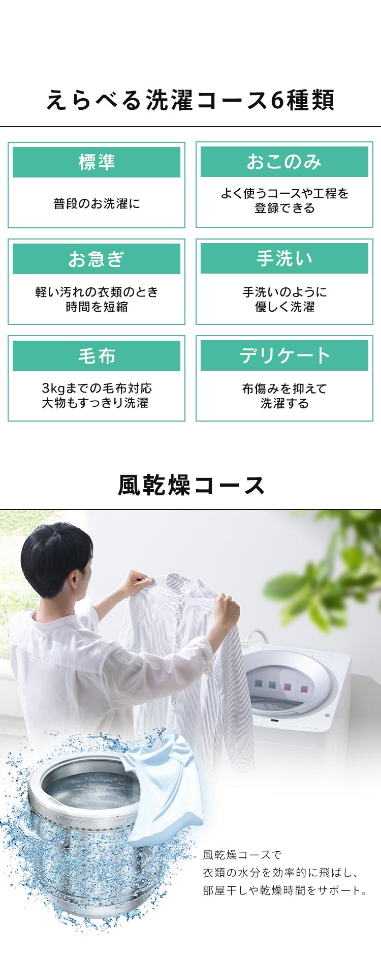 洗濯機 8kg OSH 2連タンク 洗剤自動投入 ガチ落ち極渦洗浄 省エネ 節水 ラクとれLOW設計 二人暮らし ファミリー向け ITW-80A01-W【代引き不可】8