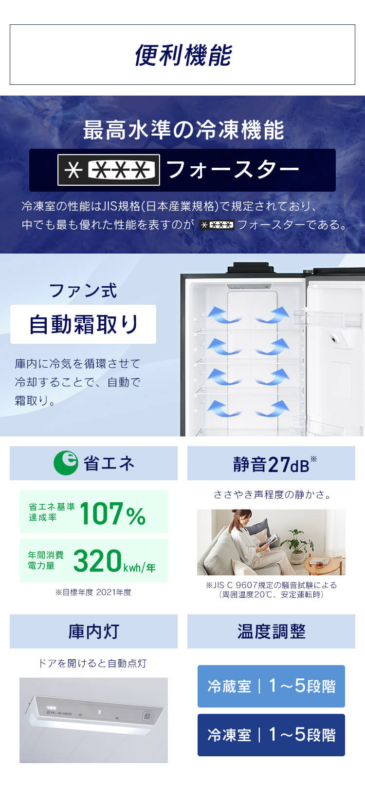 冷蔵庫 301L 自動霜取り 自動製氷 家庭用 カメラ付き ストックアイ 2ドア 幅59.5cm IRSN-IC30B 全2色【代引き不可】8