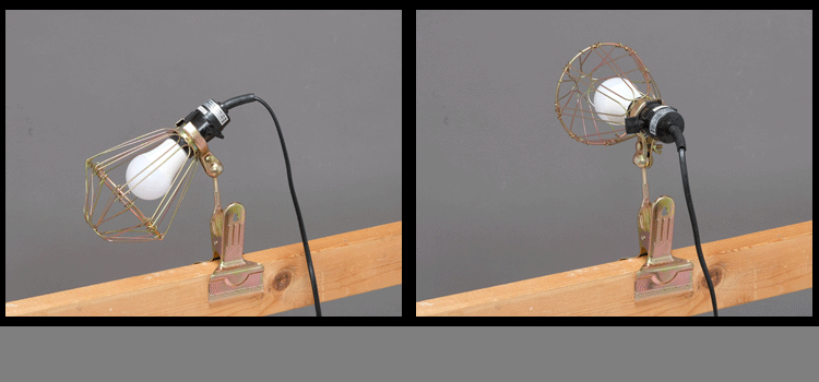 ワークライト LED クリップライト 屋内用 作業灯 作業用 810lm ILW-8GC44