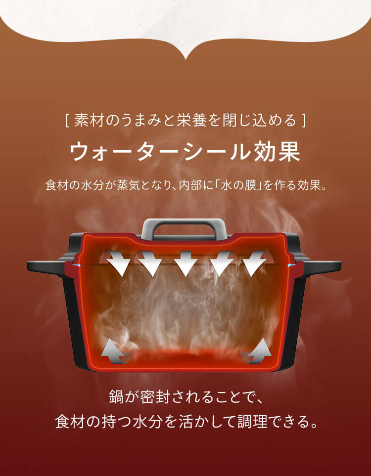 鍋 無加水鍋 20cm IH/ガス火対応 COTOCO SMKSN-S20 チャコールグレー4