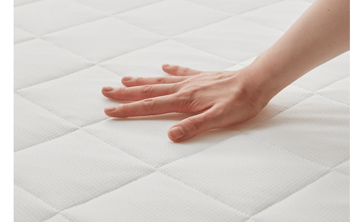 マットレス シングル エアリーマットレス 丸ごと洗える 抗菌防臭 三つ折り 厚さ5cm MARSR-S ホワイト4