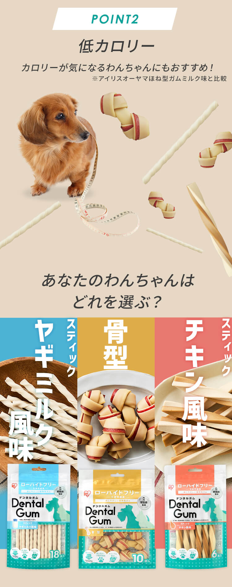 【訳アリ】【4袋セット】獣医師監修 骨型デンタルガム 10本 DGH-10 犬 デンタルケア ガム2