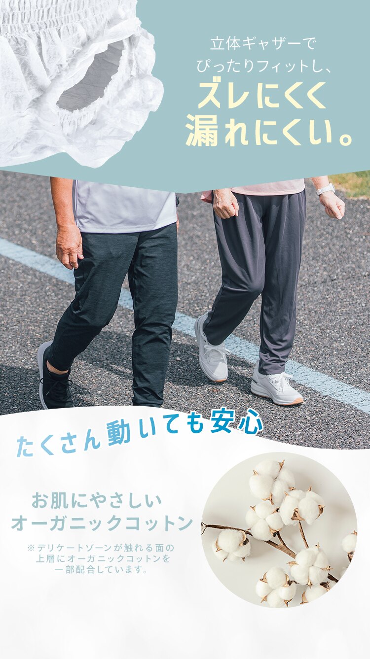 【96枚】リフィール 快適下着 超薄型パンツ Mサイズ 24枚入NAD-M24-2&times;4パック2