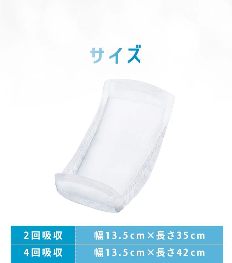 【200枚】尿とりパッド 4回吸収 リフィール 快適下着用 50枚入NAD-PD42-50&times;4パック5