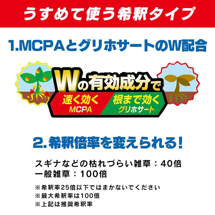 【20個セット】うすめて使う速効除草剤 WSJ-N5003