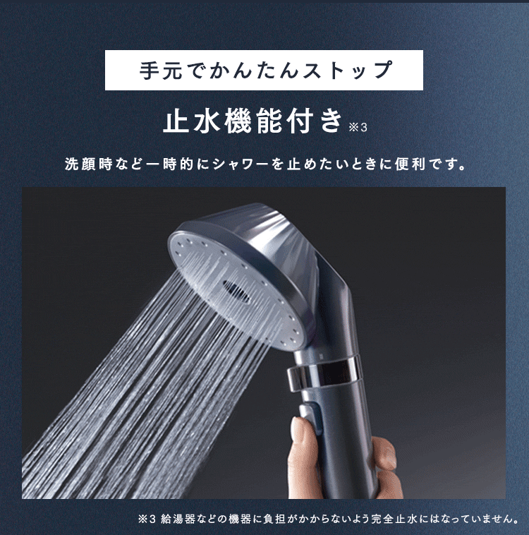 【おまけ付き】ウルトラファインバブル クレンジングシャワーヘッド SHJ-M01-W シェルホワイト5