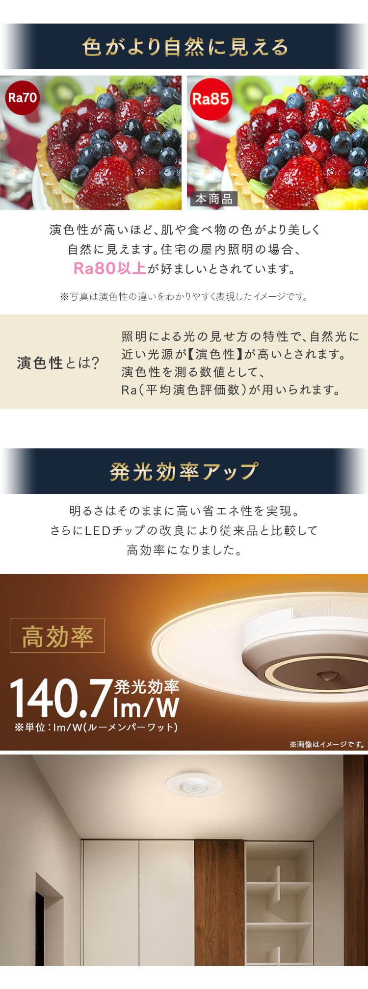 小型シーリングライト 導光板 1900lm 昼光色 SCL190D-P7