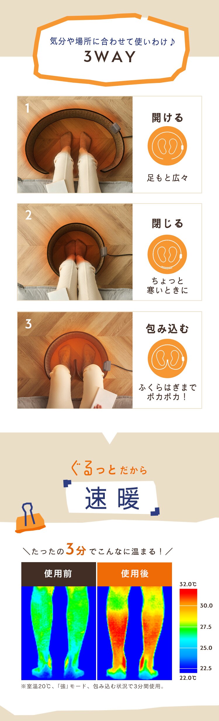 ぐるポカパネルヒーター APH-R12B-MH モスグレー2