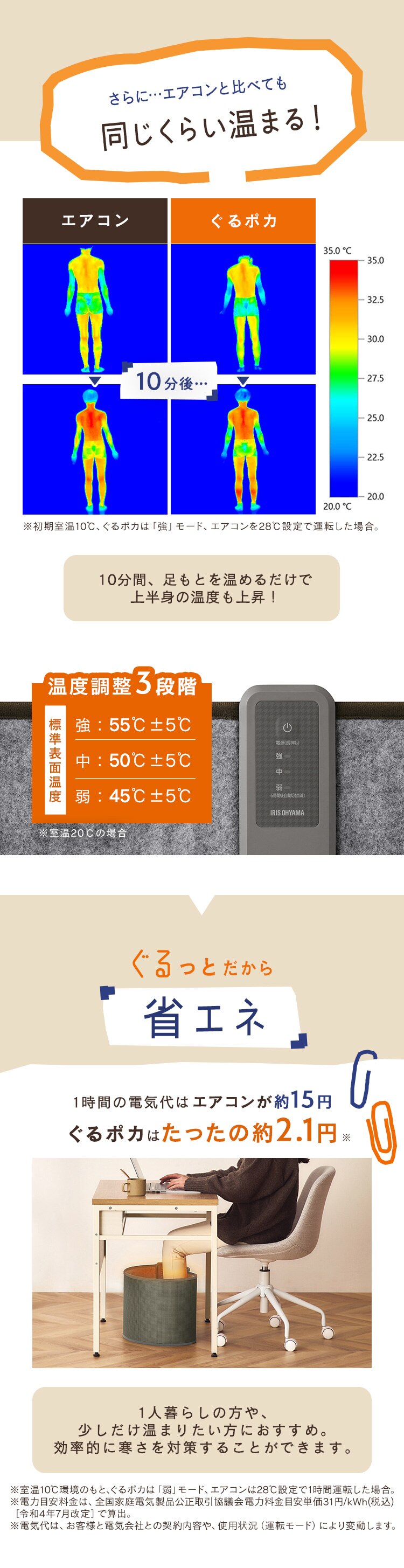 ぐるポカパネルヒーター APH-R12B-MH モスグレー3