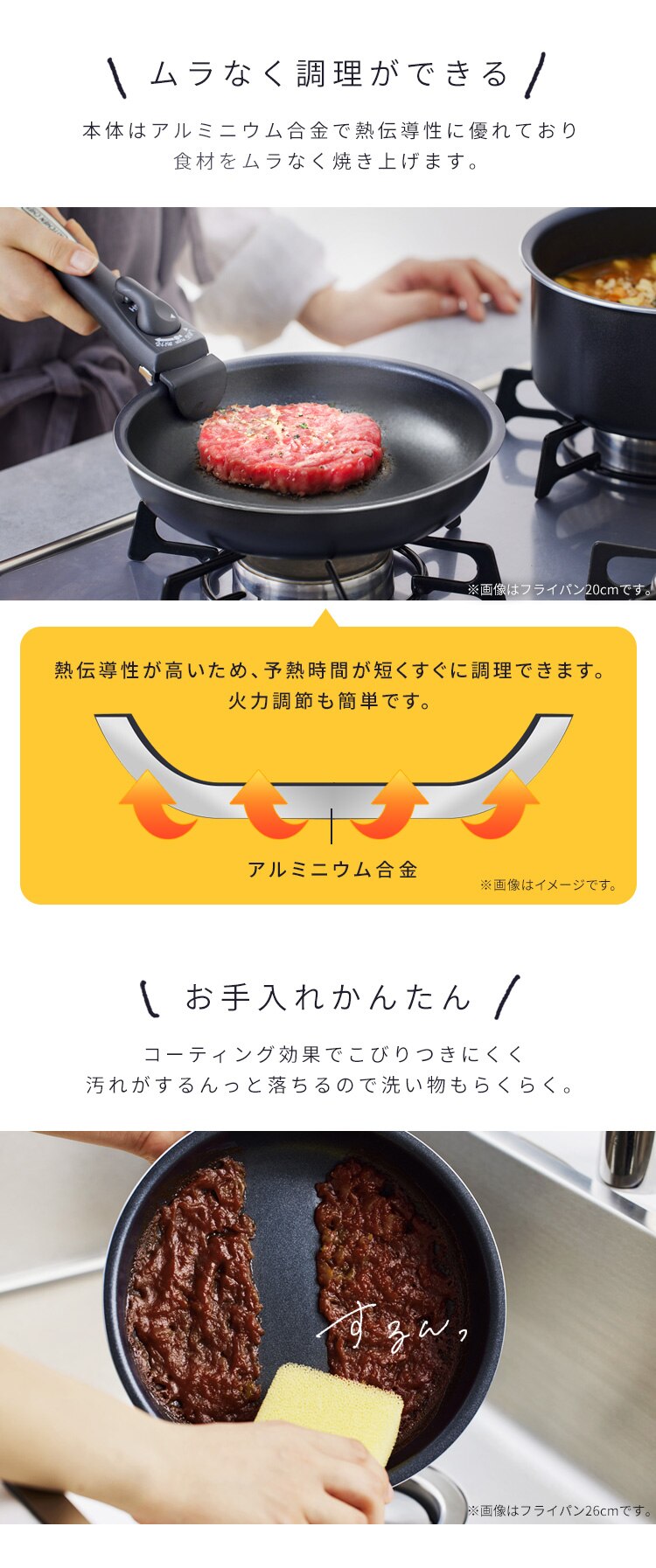 ダイヤモンドコートパン エッグパン  IH・ガス火対応 NTF-SEIE ブラックメタリック【前払い不可】【代引き不可】【同梱不可】2