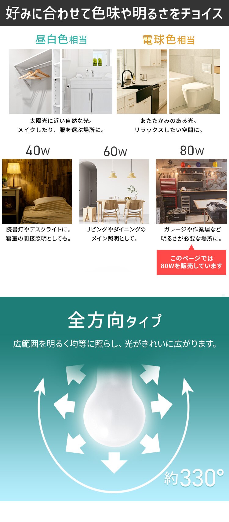 LEDシリカ電球 E26 80W相当 昼白色 LDA6N-G／W-8LW【前払い不可】【代引き不可】【同梱不可】2