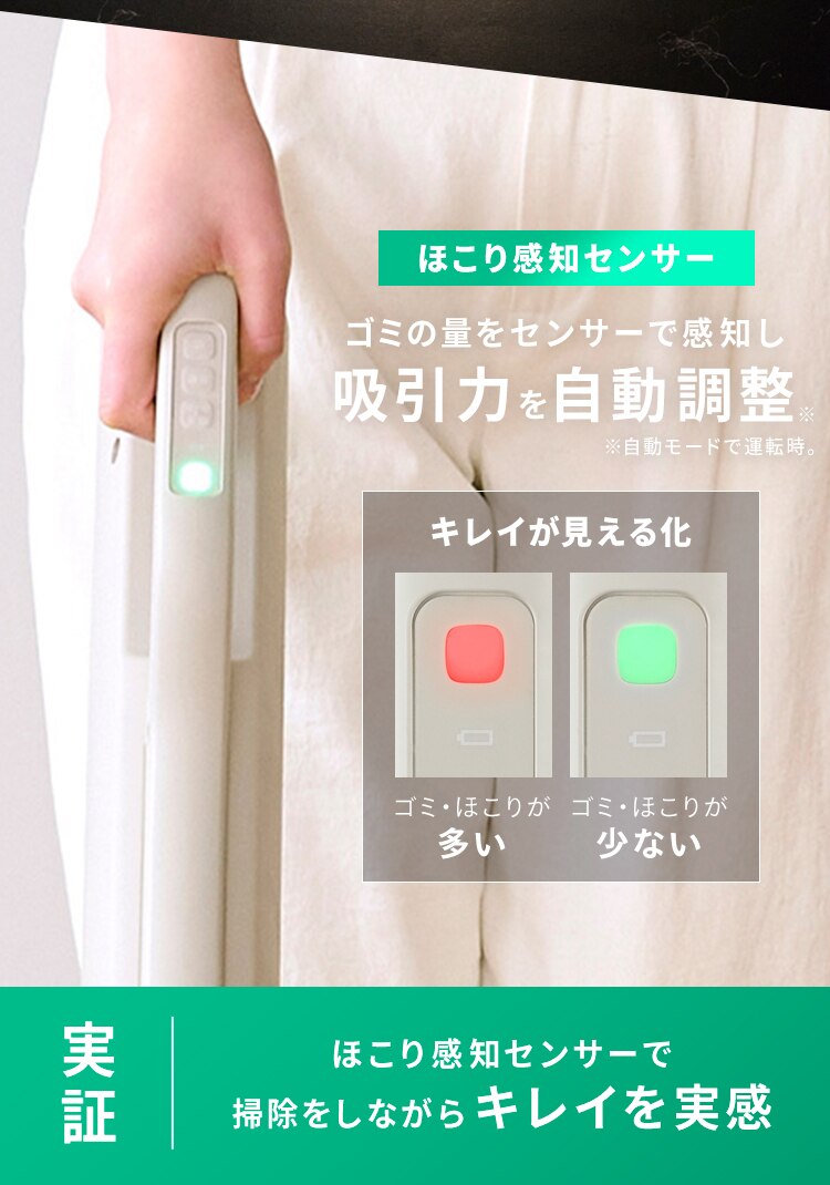 MagiCaleena 掃除機 紙パック式 置くだけで充電 紙パック付き SBD-201P-H グレー9