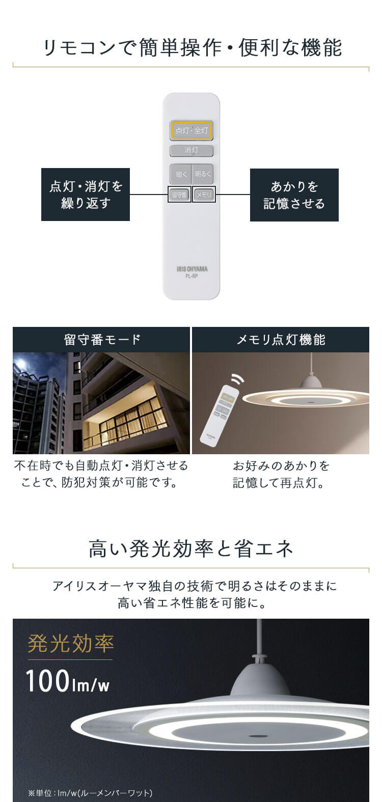 LED ペンダントライト パネルライト 6畳 調光 工具・工事不要 リモコン付き 5年保証 温白色 PLP6D-WW6
