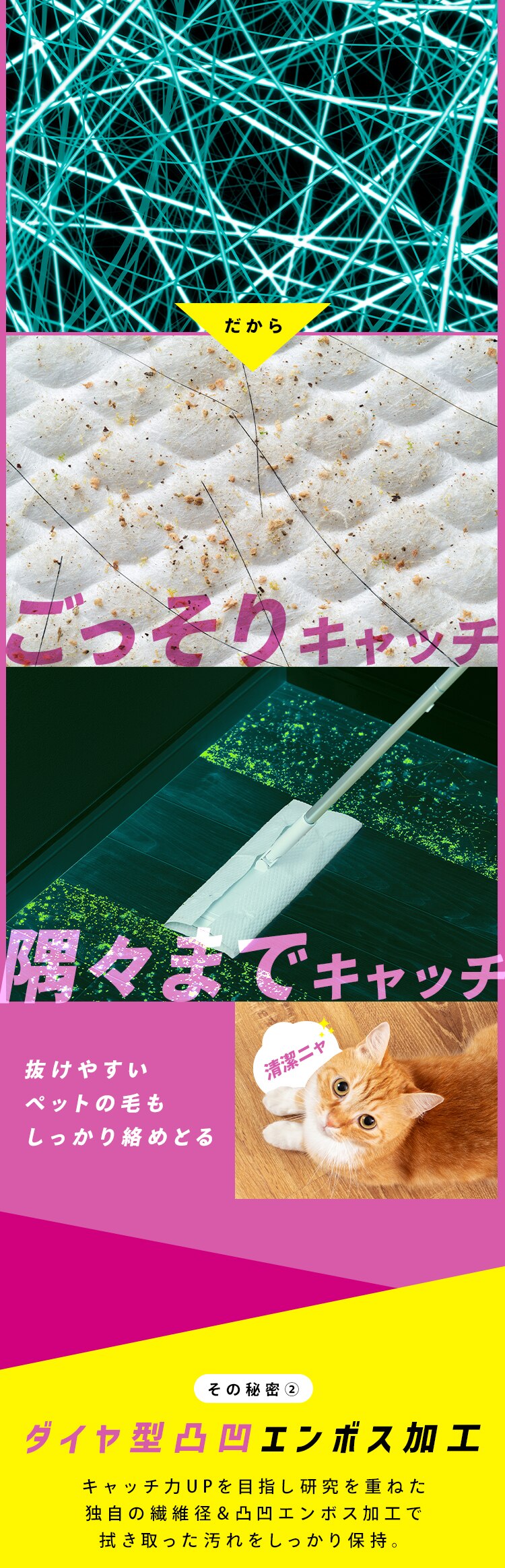 フローリングシート トルクリーン ウェット40枚 DN-FW401P 1