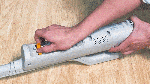 掃除機 コードレス 紙パック 置くだけで充電 自走式 静電モップ付 SBD-G4P-H グレー6