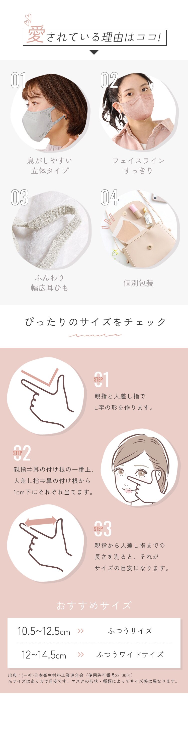 【21枚】 美フィット カラーマスク ふつうサイズ 7枚入&times;3 ニュアンスグレー 【代引き不可】5