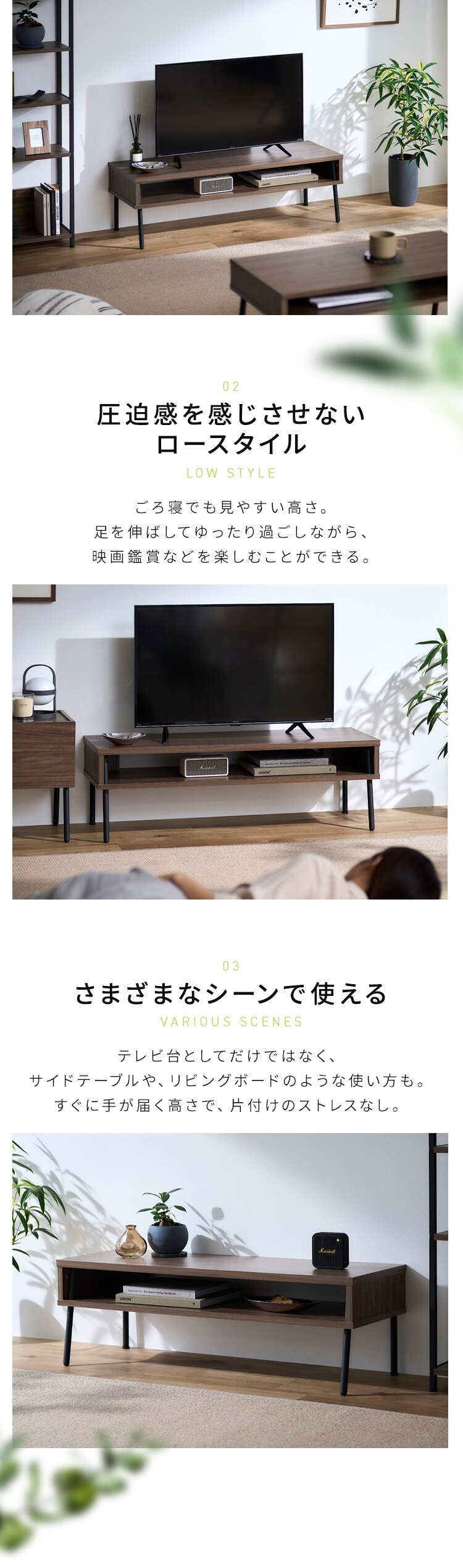 アイアンウッドAVボード IWAB-1000R ブラック/アッシュブラウン3