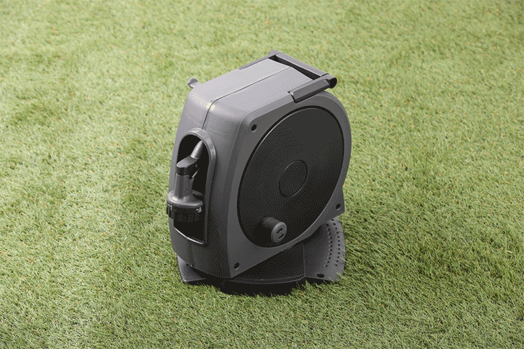 フルカバーホースリールJET 15M FHJ-15 ダークグレー/ブラック【2年保証付き】4