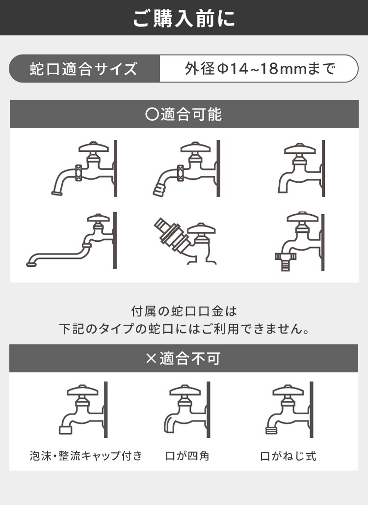 フルカバーホースリールJET 15M FHJ-15 ダークグレー/ブラック【2年保証付き】9