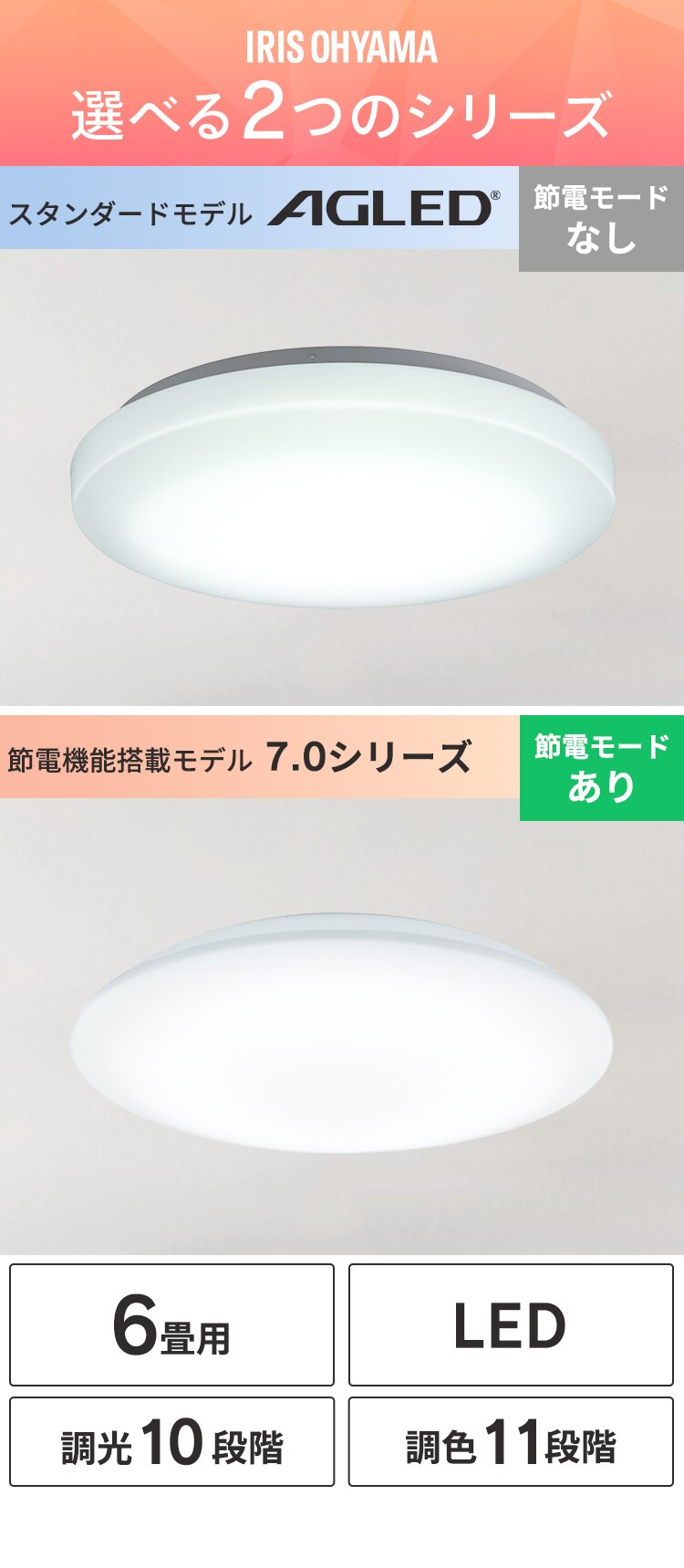 【3個セット】 LED シーリングライト 6畳 調光 調色 工具・工事不要 リモコン付き 1年保証 ACL-6DLGR0