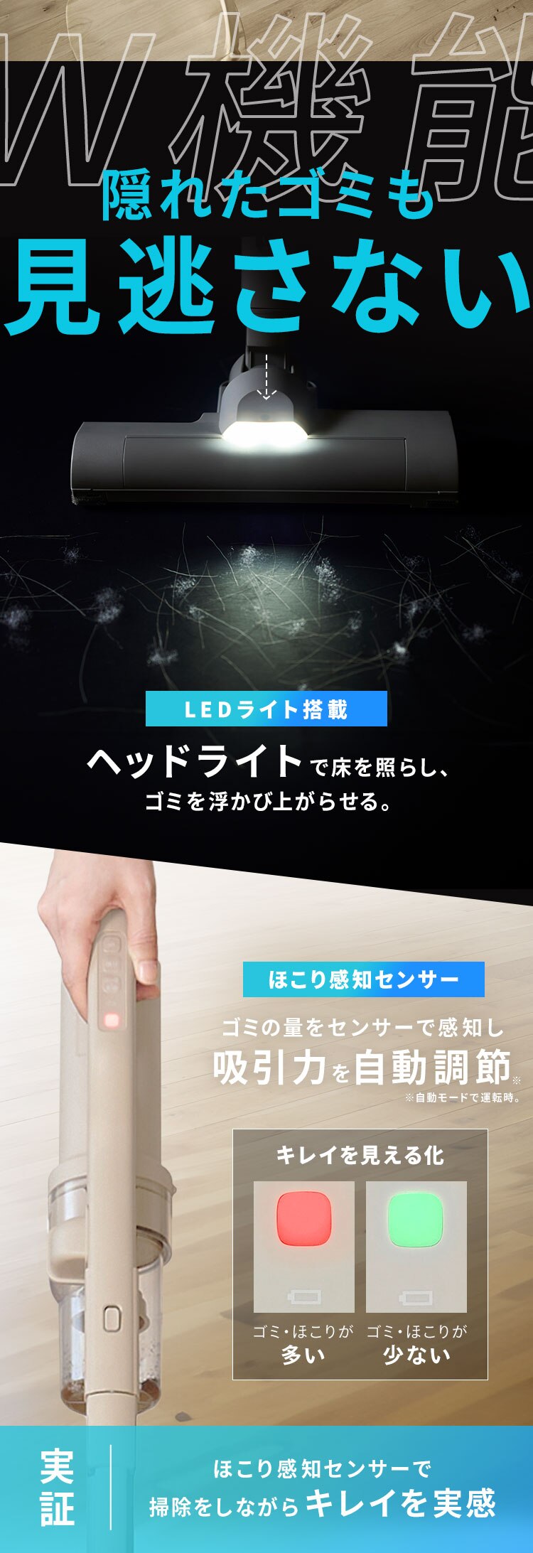 【セット】MagiCaleena サイクロンクリーナー SCD-124P-H グレー マルチツールセット7