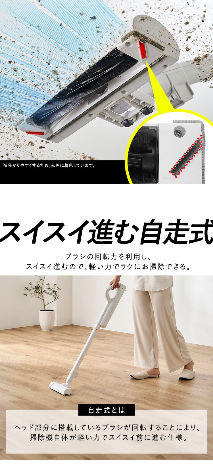 充電式紙パックスティッククリーナー SBD-G5P-W ホワイト【前払い不可】【代引き不可】【同梱不可】5