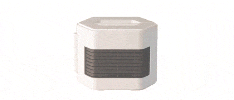 セラミックファンヒーター ツインセラ ACH-MN12A-H グレー1