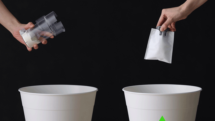 充電式紙パックスティッククリーナー HBD-41-W ホワイト 単品（紙パック3年分付き）3