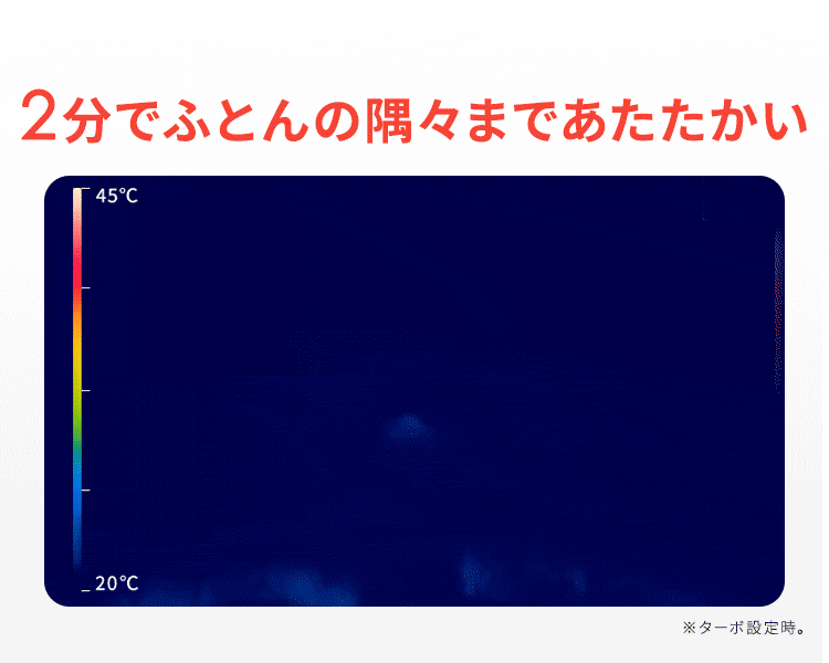 ふとん乾燥機 カラリエ mini TURBO ツインノズル BSK-210-W ホワイト2