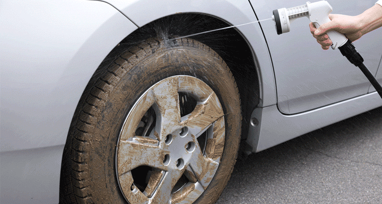 フルカバーホースリール EX JET 15M  FHEXJ-15 ブラック2