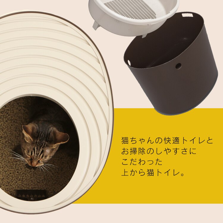 上から猫トイレ システムタイプ PUNT-530S11