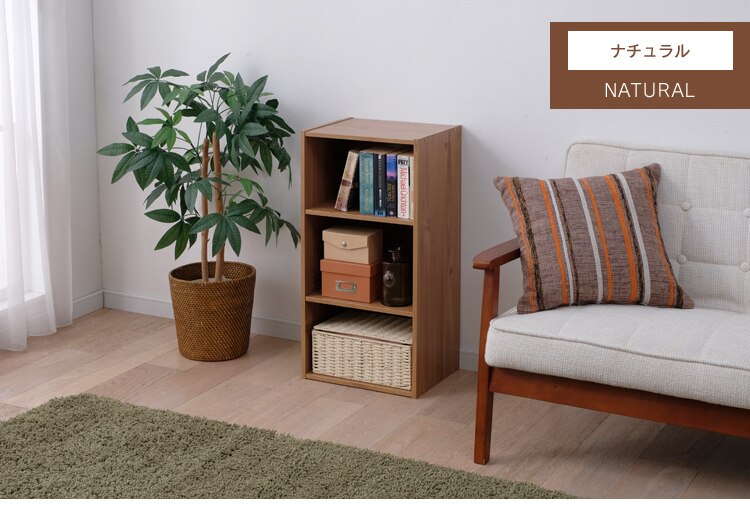 モジュールボックス可動棚 MDB-3K ウォルナットブラウン10