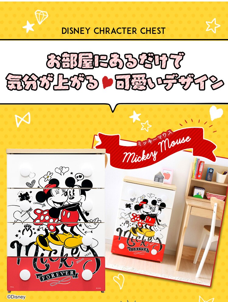 キャラクターチェスト NHG-W554 全3種1