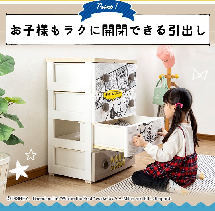 キャラクターチェスト NHG-W554 全3種4