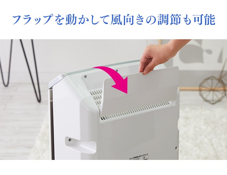 風向き調節可能