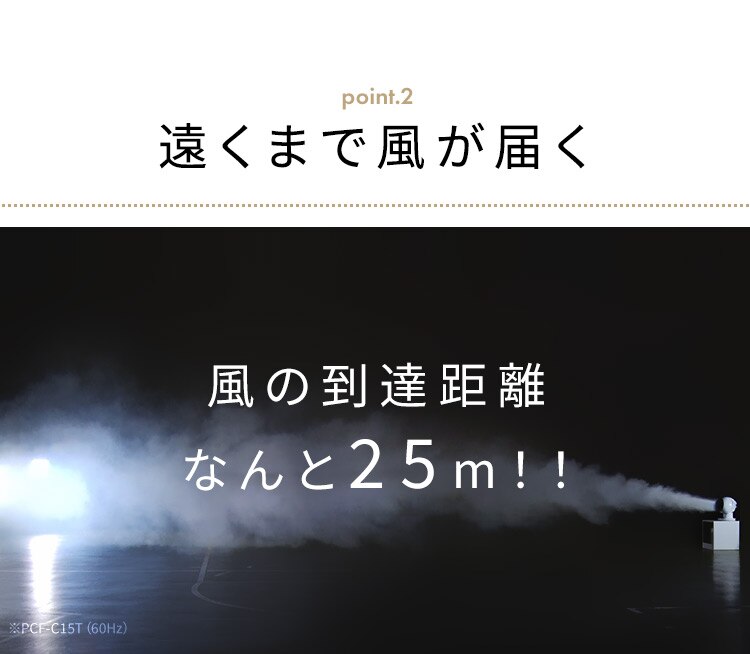 サーキュレーターアイ 18畳 上下左右首振り PCF-SC15TP-A ブルー10