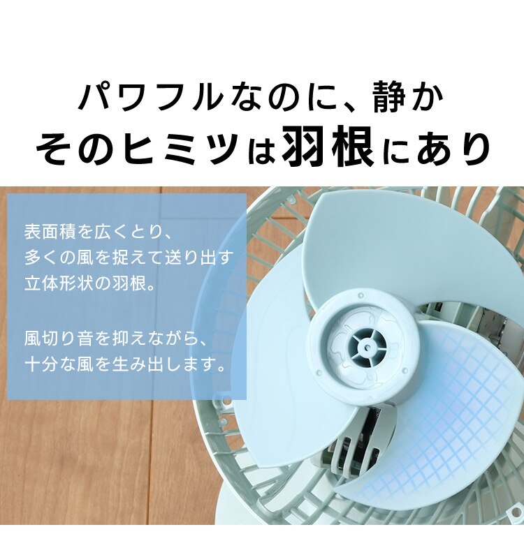 サーキュレーターアイ 18畳 上下左右首振り PCF-SC15TP-A ブルー18