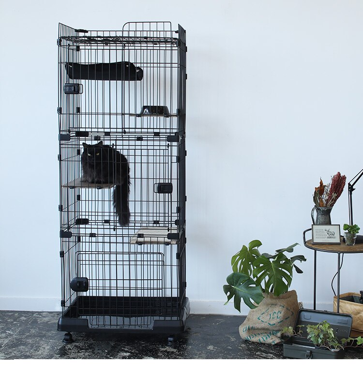 ルーフキャットケージ スリム RFC-704 アイアンブラック17