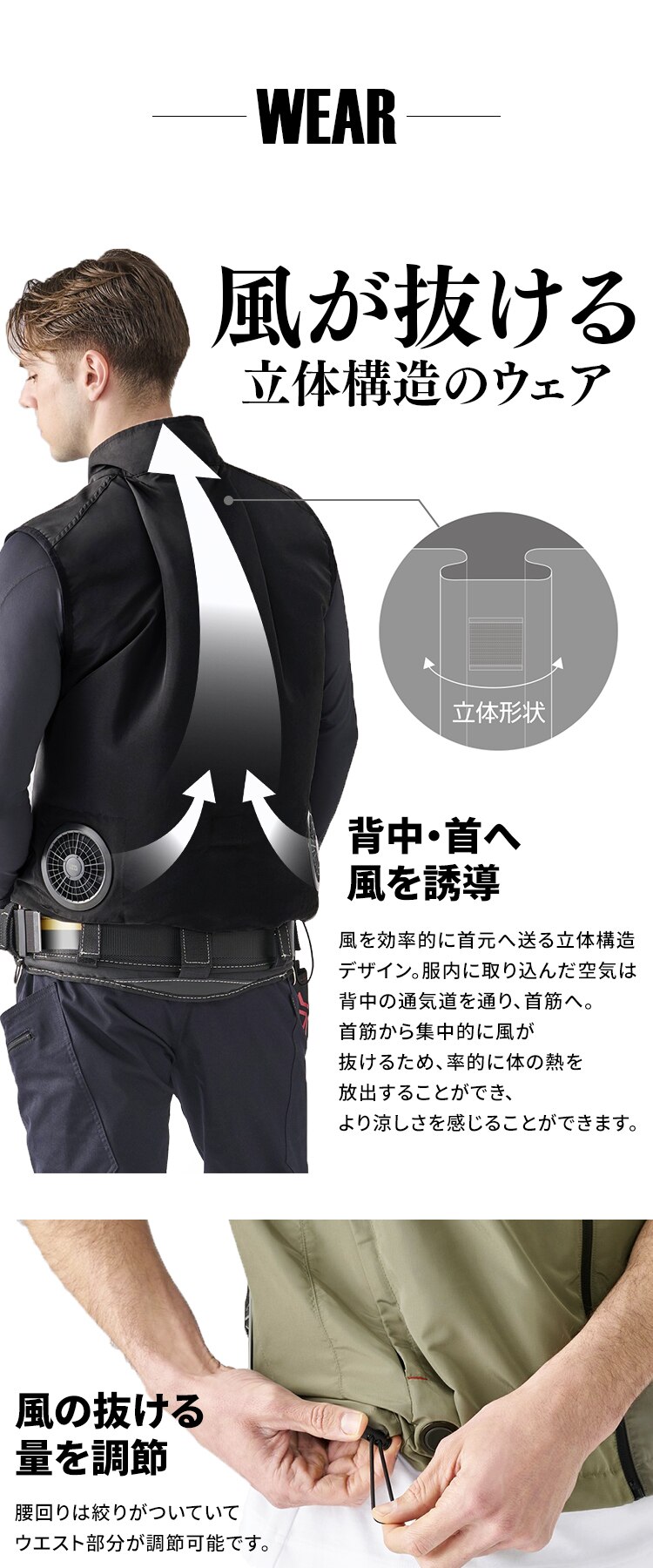 【2%OFF】クールウェアFNCT PROベストセット FC22301-BES ベージュ Sサイズ4