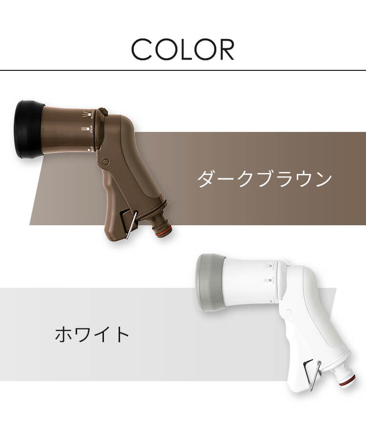 フルカバーホースリールスリムHG用コンパクトアクアガン AGFC-6 ホワイト8