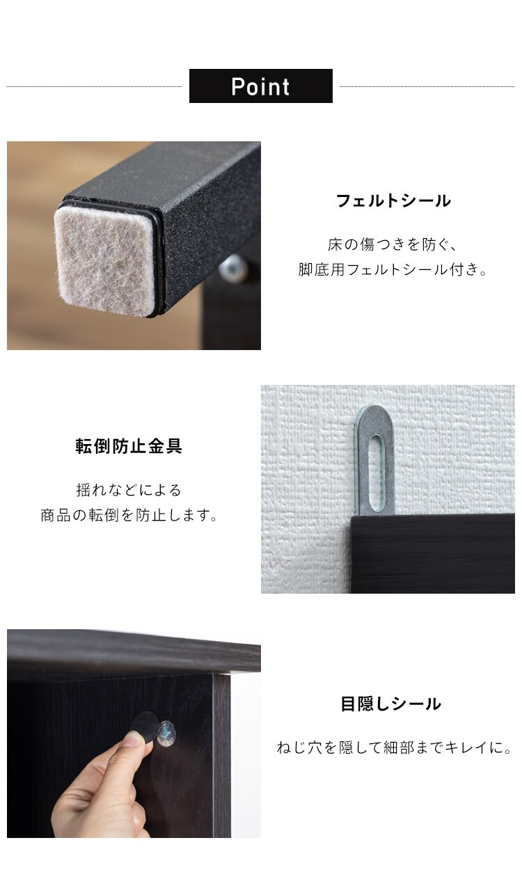 キッチンキャビネット KCBL-590H ロータイプ ナチュラル11