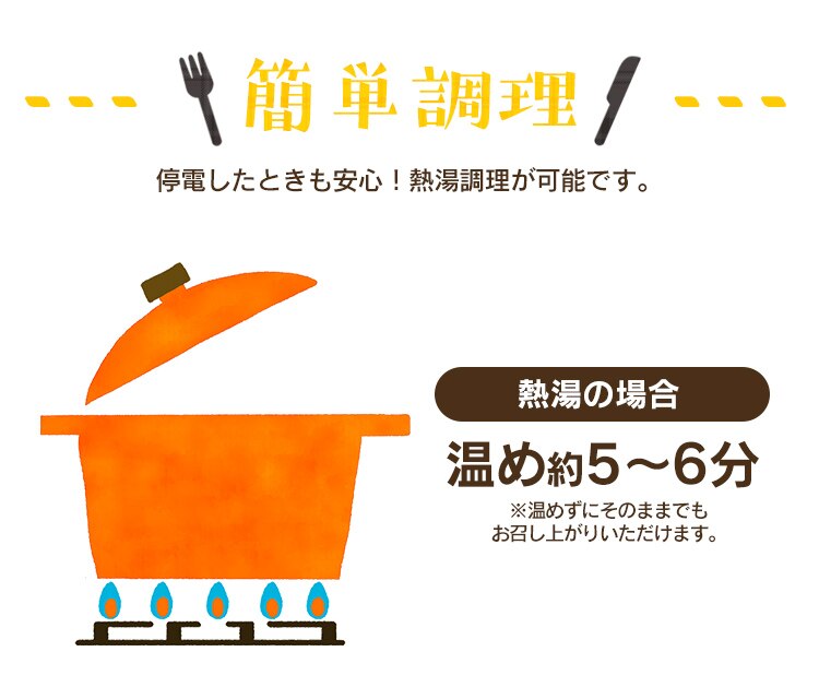 防災食7食セット　3