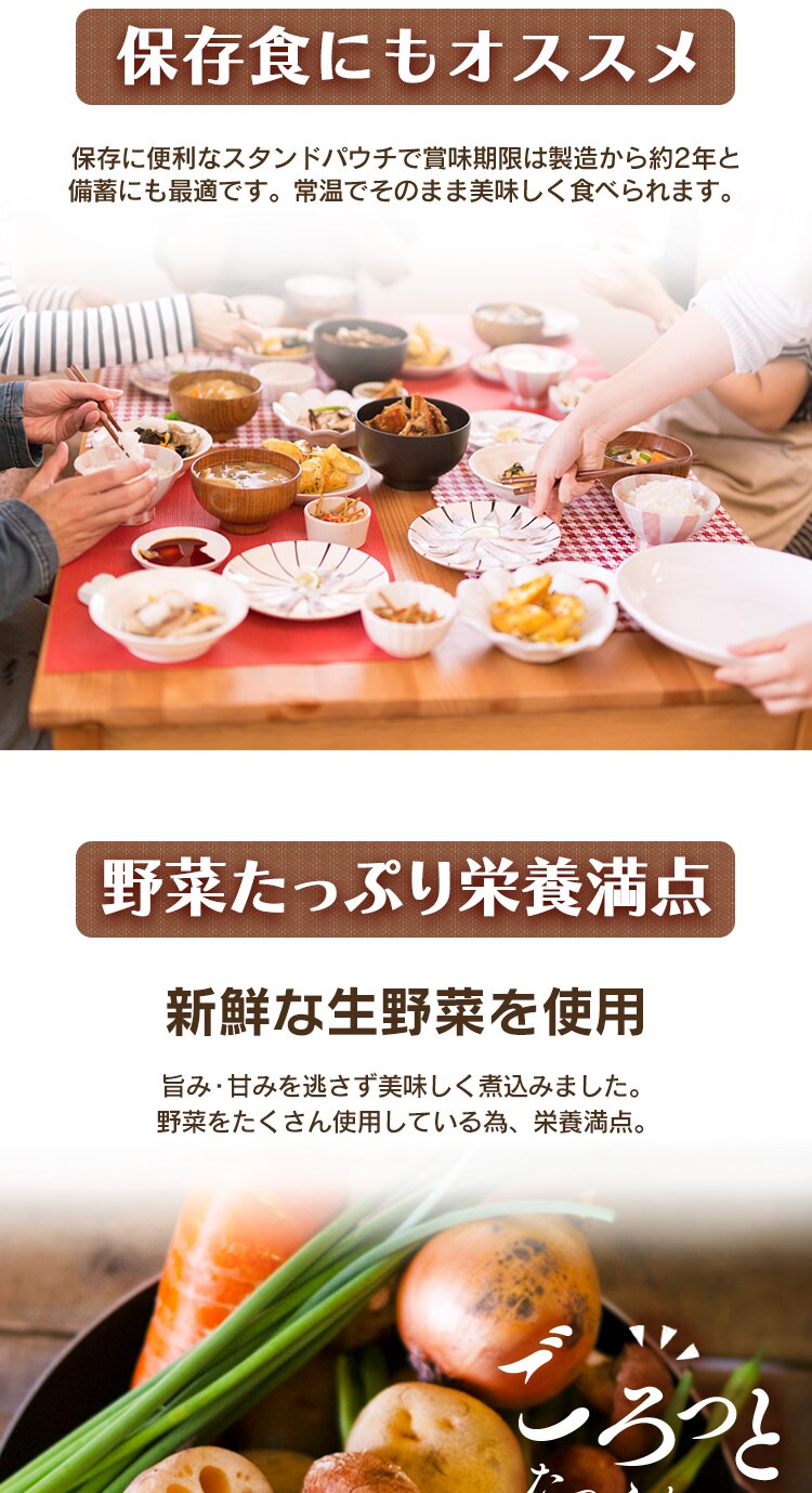 【12個】 けんちん汁 500g 保存食1