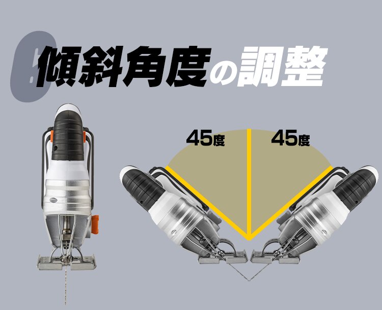 【15%OFF】 電動ノコギリ 糸のこ ジグソー 18V 充電式 バッテリー付き JJS18115